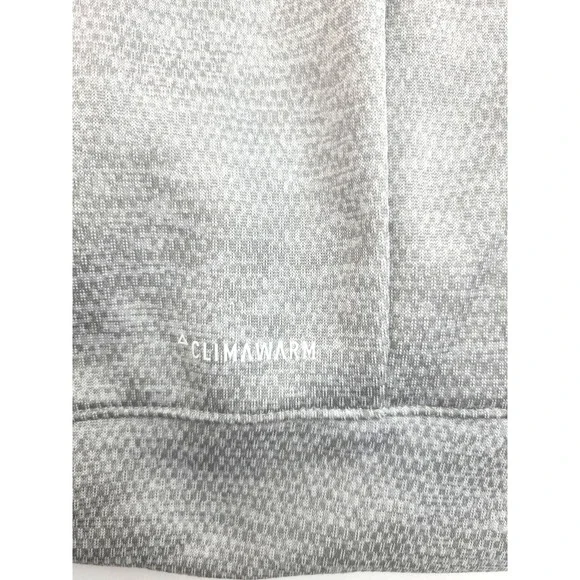 Adidas Mens Size 2XL Big Spellout Screenprint Logo Pullover Hoodie Gray Logo - Picture 8 of 12